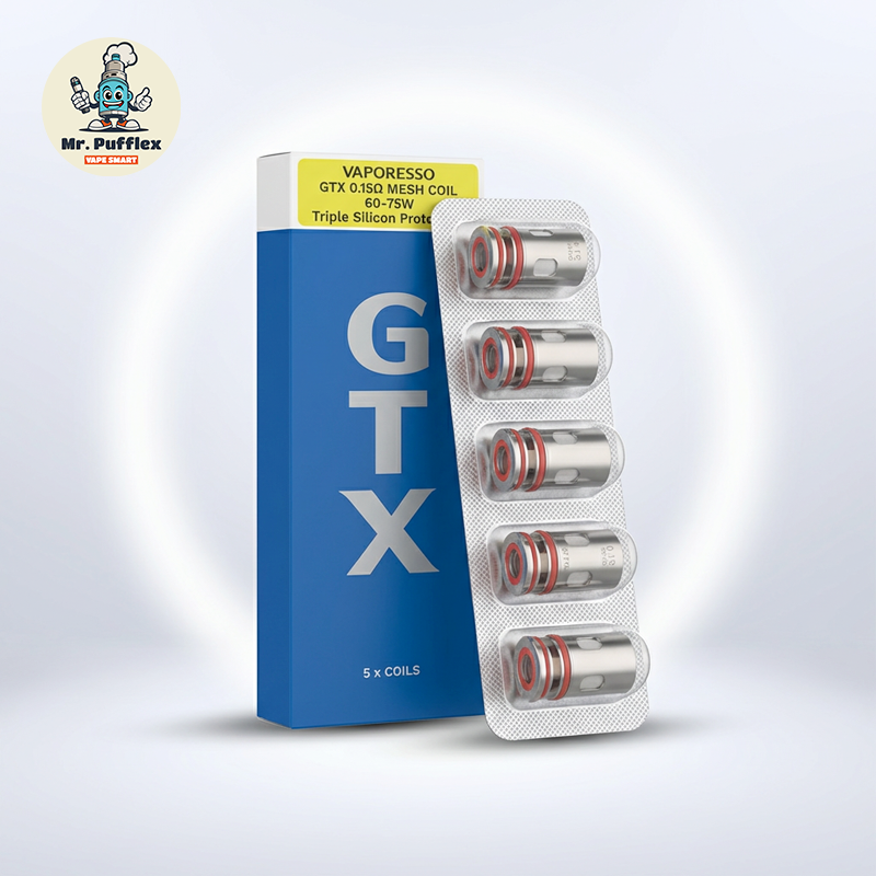 Pack de 5 résistances GTX-2 Vaporesso Mr Pufflex